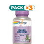 Pack 3x BLACK COHOSH 120 CÁPSULAS VEGETALES SOLARAY