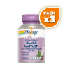 Pack 3x BLACK COHOSH 120 CÁPSULAS VEGETALES SOLARAY