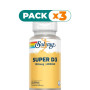 Pack 3x SUPER D3 4000UI 100 PERLAS SOLARAY