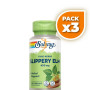 Pack 3x SLIPPERY ELM BARK 100 CAPSULAS SOLARAY