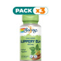 Pack 3x SLIPPERY ELM BARK 100 CAPSULAS SOLARAY