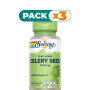 Pack 3x CELERY SEED (APIO) 100 CAPSULAS SOLARAY