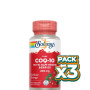Pack 3x PURE COQ10 200 MG - 30 CÁPSULAS SOLARAY