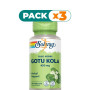 Pack 3x GOTU KOLA 100 CAPSULAS SOLARAY
