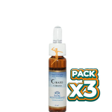 Pack 3x CERATO (Ceratostigma) 10Ml. FORZA VITALE