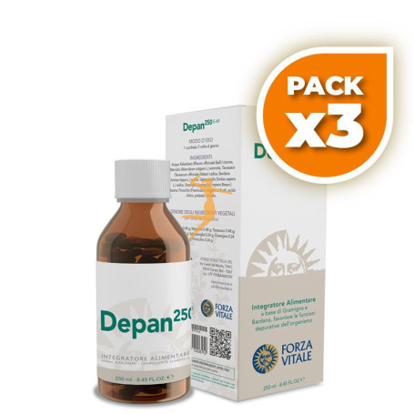 Pack 3x DEPAN 250 E-69 250Ml. FORZA VITALE