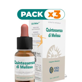 Pack 3x QUINTAESENCIA MELISSA 10Ml. FORZA VITALE