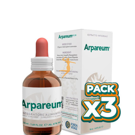 Pack 3x ARPAREUM 50Ml. FORZA VITALE