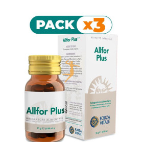 Pack 3x ALLFOR PLUS 25Gr. FORZA VITALE
