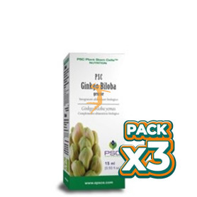 Pack 3x PSC GINKGO BILOBA 15Ml. FORZA VITALE