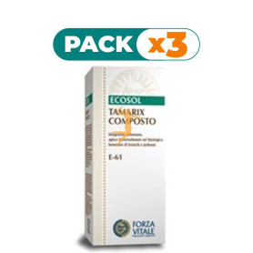 Pack 3x TAMARIX COMPOSTO 50Ml. FORZA VITALE