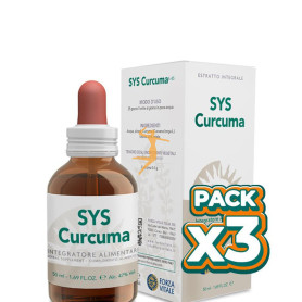 Pack 3x SYS CÚRCUMA 50Ml. FORZA VITALE