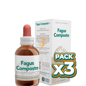 Pack 3x FAGUS COMPOSTO 50Ml. FORZA VITALE