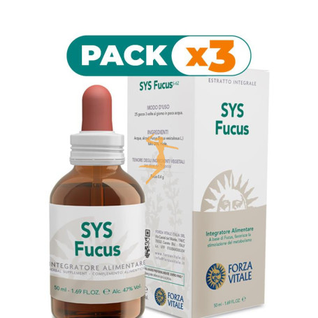 Pack 3x SYS FUCUS 50Ml. FORZA VITALE