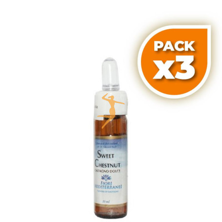 Pack 3x SWEET CHESTNUT (Castaño Dulce) 10Ml. FORZA VITALE