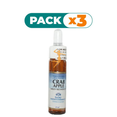Pack 3x CRAB APPLE (Manzano Silvestre) 10Ml. FORZA VITALE