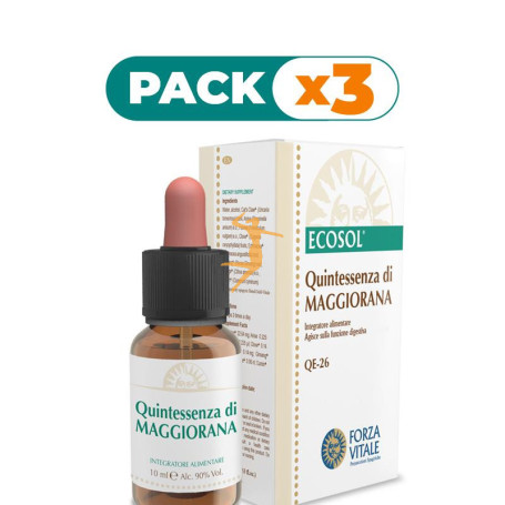 Pack 3x QUINTAESENCIA MAGGIORANA 10Ml. FORZA VITALE