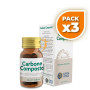 Pack 3x CARBONE COMPOSTO 25Gr. FORZA VITALE