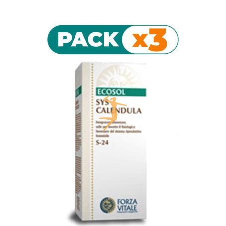 Pack 3x SYS CALÉNDULA 50Ml. FORZA VITALE
