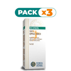 Pack 3x SYS EPILOBIO 50ML. FORZA VITALE