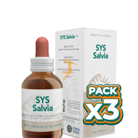 Pack 3x SYS SALVIA 50Ml. FORZA VITALE