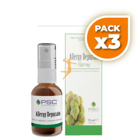 Pack 3x PSC ALLERGY DEPURATO SPRAY 15Ml. FORZA VITALE