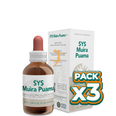Pack 3x SYS MUIRA PUAMA 50Ml. FORZA VITALE