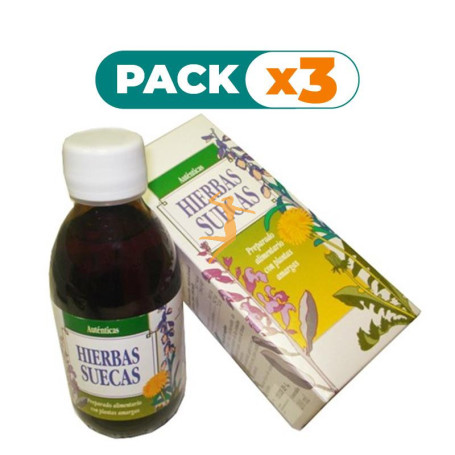 Pack 3x HIERBAS SUECAS 200Ml. ESPADIET