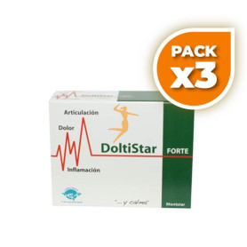Pack 3x DOLTISTAR FORTE 45 CÁPSULAS MONTSTAR