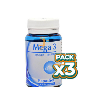 Pack 3x MEGA 3 60 PERLAS ESPADIET