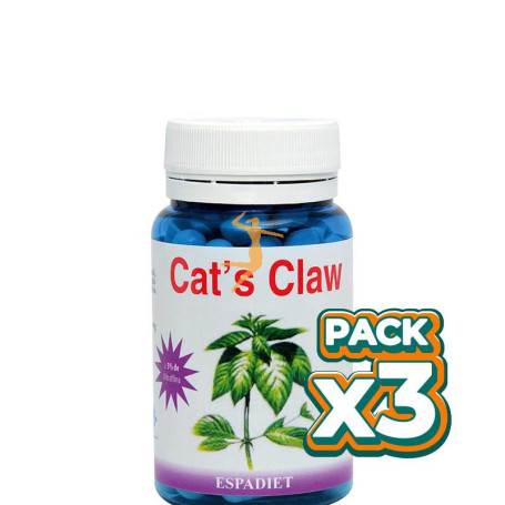 Pack 3x CATS CLAW 60 CÁPSULAS ESPADIET