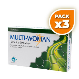 Pack 3x JALEA MULTI WOMAN 20 VIALES ESPADIET