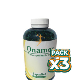 Pack 3x ONAMEX + 20 PERLAS S/C 200 CÁPSULAS ESPADIET