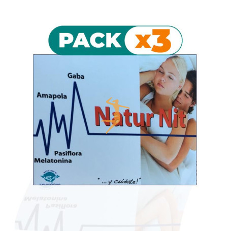 Pack 3x NATUR NIT 30 CÁPSULAS ESPADIET