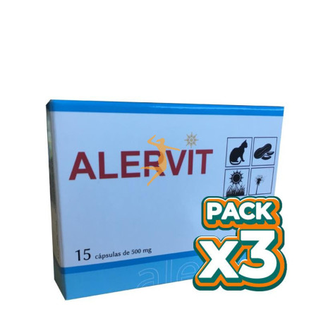 Pack 3x ALERVIT 15 CÁPSULAS ESPADIET