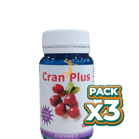 Pack 3x CRAN PLUS 60 CÁPSULAS ESPADIET