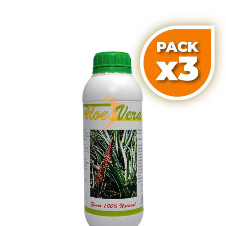 Pack 3x ALOE VERA JUGO 1Lt. ESPADIET