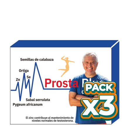 Pack 3x PROSTA PLUS COMPLET 45 CÁPSULAS ESPADIET
