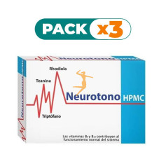 Pack 3x NEUROTONO HPMC 45 CAPSULAS ESPADIET