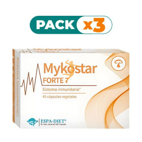 Pack 3x MYKOSTAR FORTE 7 45 CAPSULAS ESPADIET