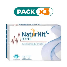 Pack 3x NATURNIT FORTE 30 CAPSULAS ESPADIET