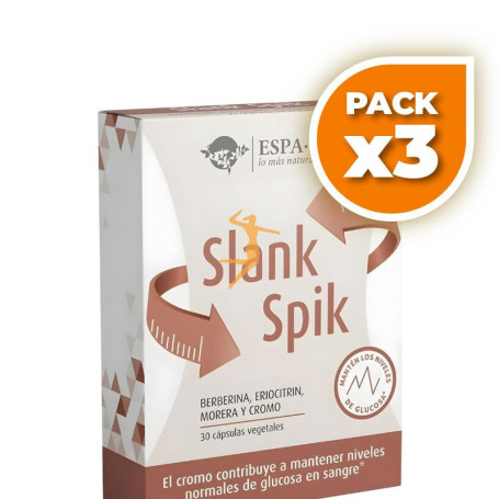 Pack 3x SLANK SPIK 30 CÁPSULAS ESPADIET