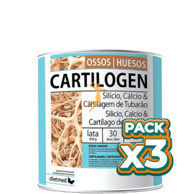Pack 3x CARTILOGEN LATA 450Gr. DIETMED