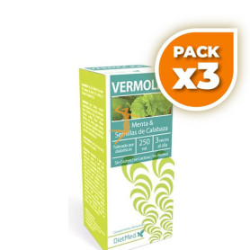 Pack 3x VERMOLISE SOLUCIÓN ORAL 250Ml. DIETMED