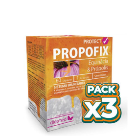 Pack 3x PROPOFIX PREVENT 60 CÁPSULAS DIETMED
