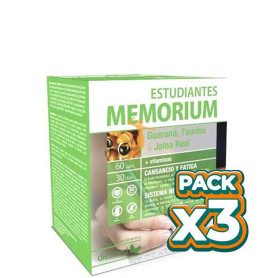 Pack 3x MEMORIUM ESTUDIANTES 60 CÁPSULAS DIETMED