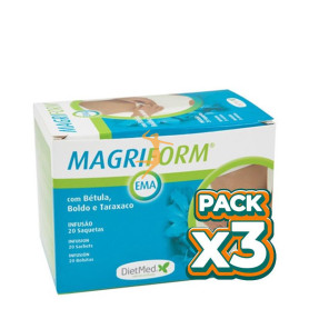 Pack 3x MAGRIFORM EMA INFUSIÓN 20 BOLSITAS DIETMED