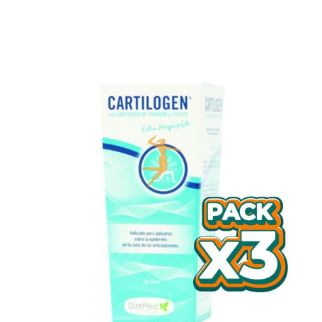 Pack 3x CARTILOGEN GEL 150Ml. DIETMED