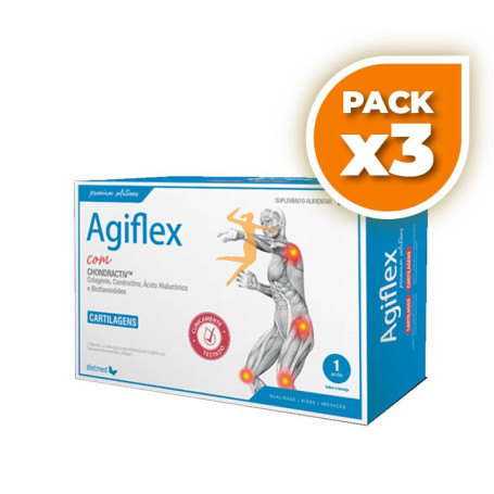 Pack 3x AGIFLEX 20 AMPOLLAS DIETMED