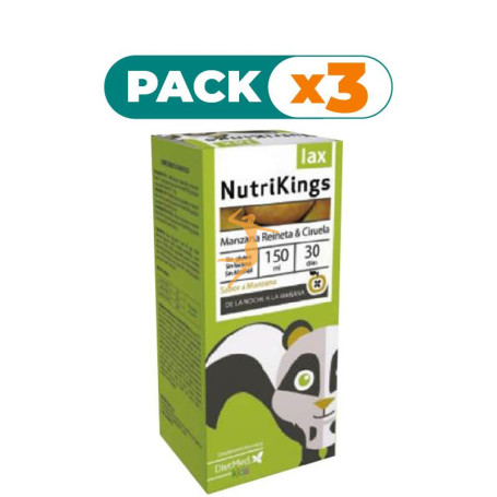 Pack 3x NUTRIKINGS LAX 150Ml. DIETMED